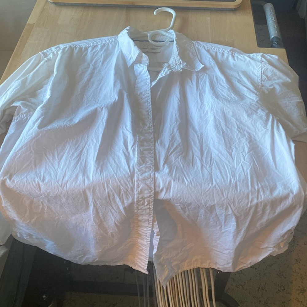 J CREW Relaxed fit button up shirt